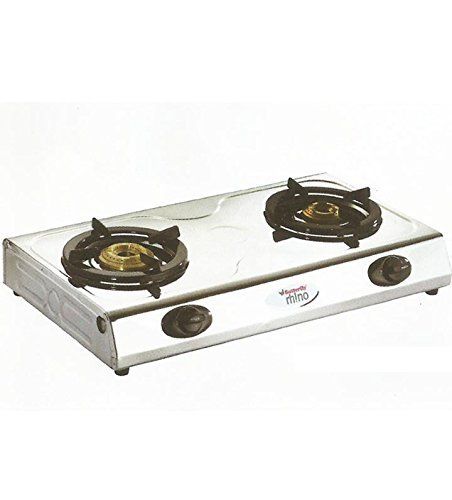 GAS STOVE 2 BURNER SS