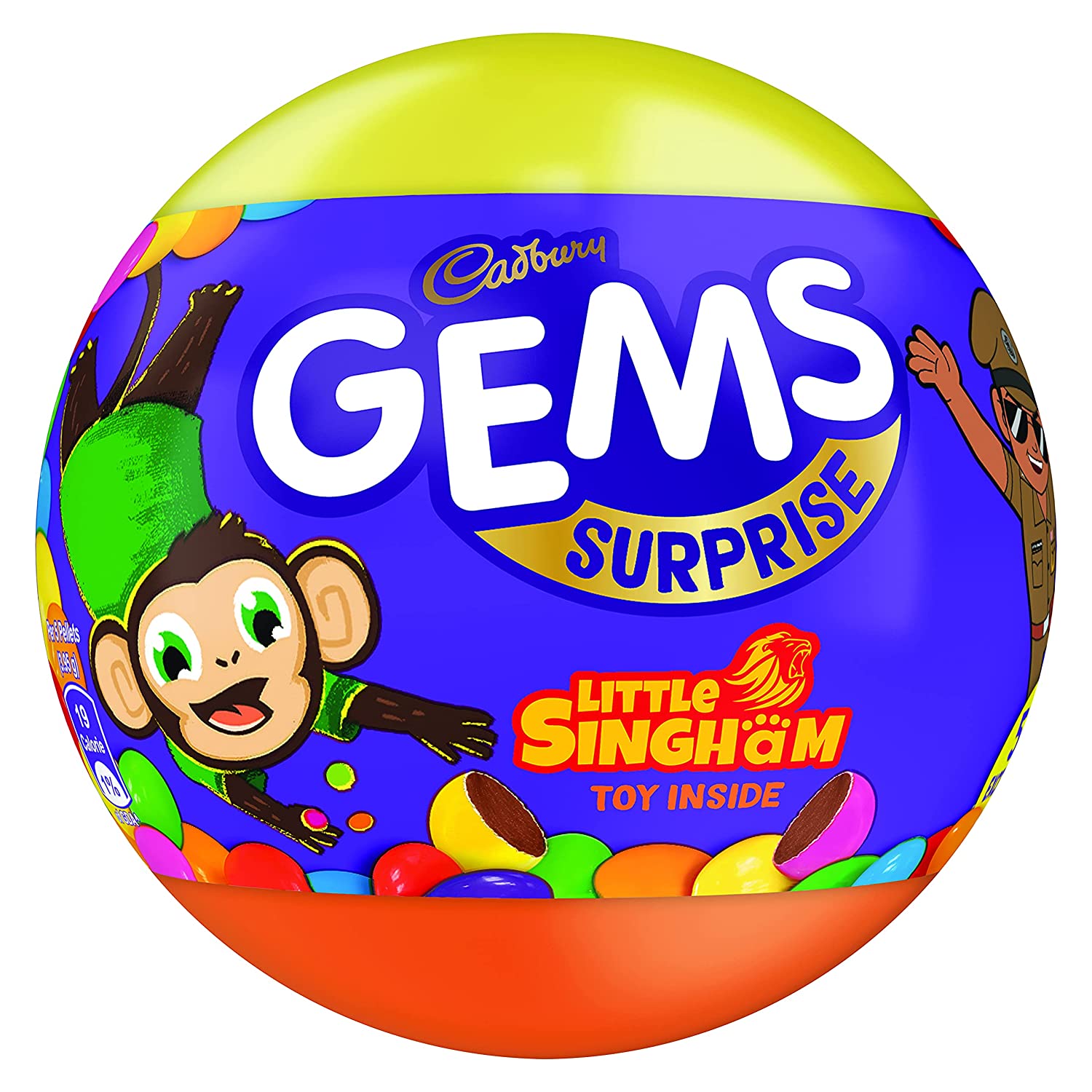 CADBURY GEMS SURPRISE 15.8G