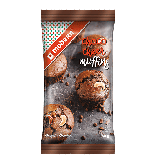 MODERN CHOCO CHERRY MUFFINS CHEERFUL & CHOCOLATEY 180G