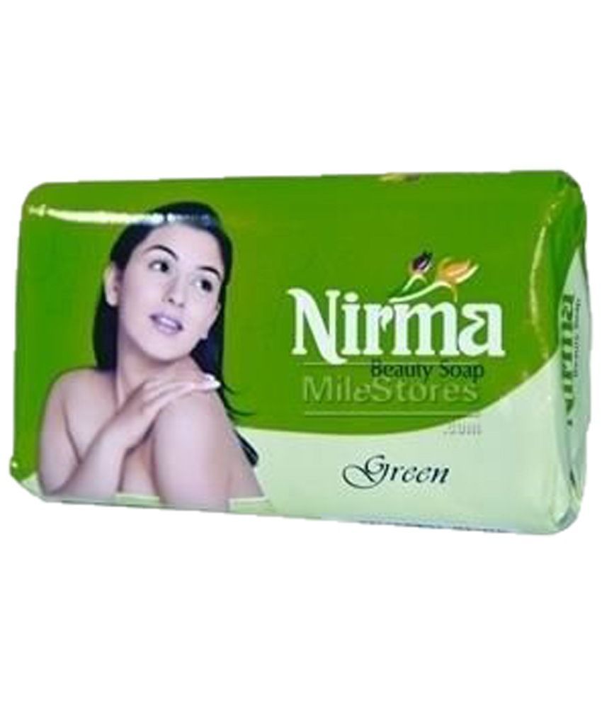 NIRMA GREEN BEAUTY BATH SOAP 100 GM