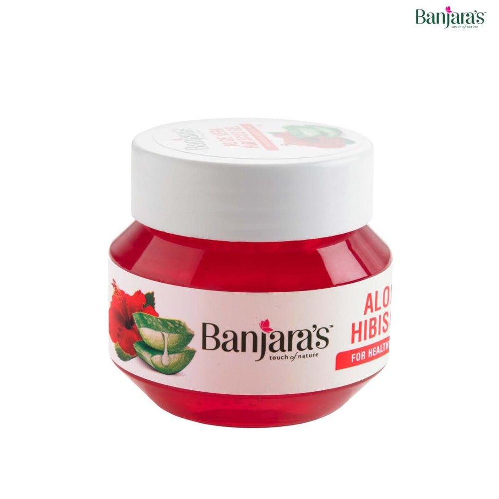 BANJARAS ALOE VERA HIBISCUS GEL 100G
