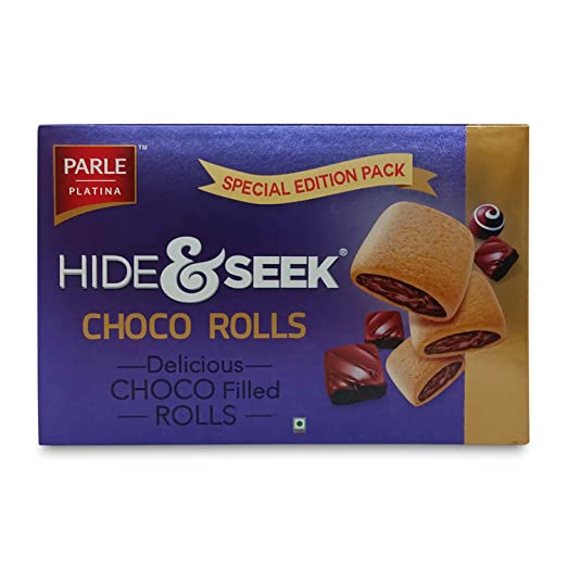 PARLE PLATINA HIDE & SEEK CHOCO ROLLS 25 GM