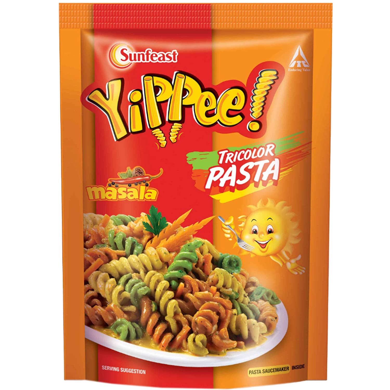 SUNFEAST YIPPEE TRICOLOR PASTA MASALA 65G