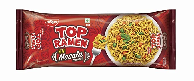 NISSIN TOP RAMEN MASALA NOODLES 420G