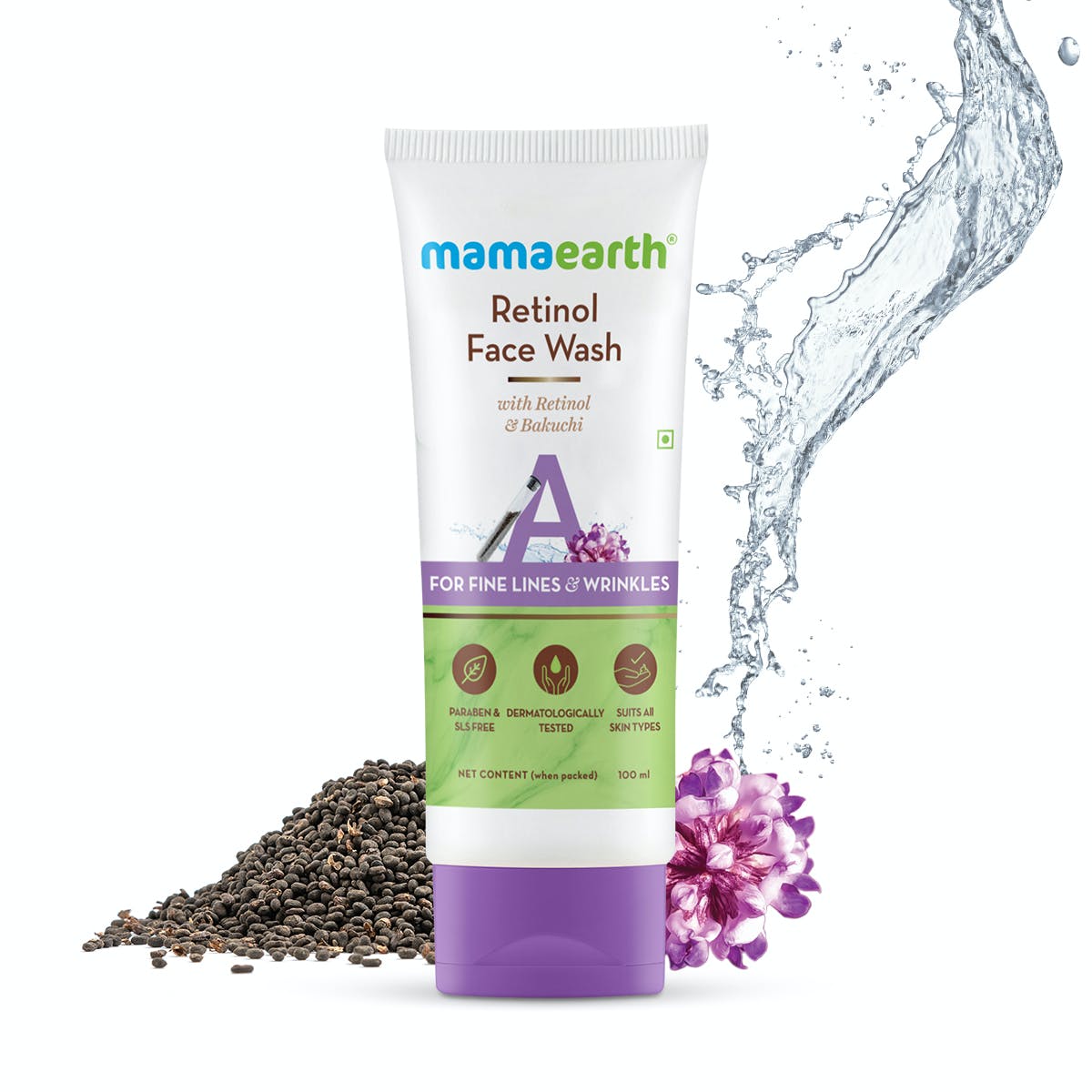 MAMAEARTH RETINOL FACE WASH 100ML