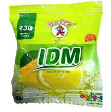 HAPPY IDM INSTANT DRINK MIX LEMON 125G