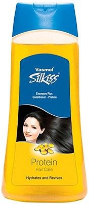 VASMOL SILKISS SHAMPOO PLUS CONDITIONER PROTEIN HAIR CARE 525ML