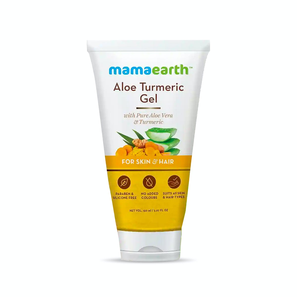 MAMAEARTH SKIN&HAIR ALOE TURMERIC GEL 150ML
