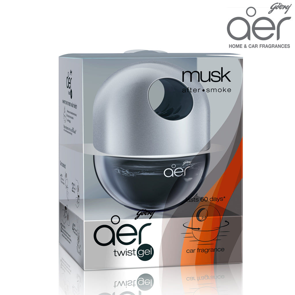 GODREJ AER TWIST GEL MUSK AFTER SMOKE 45G