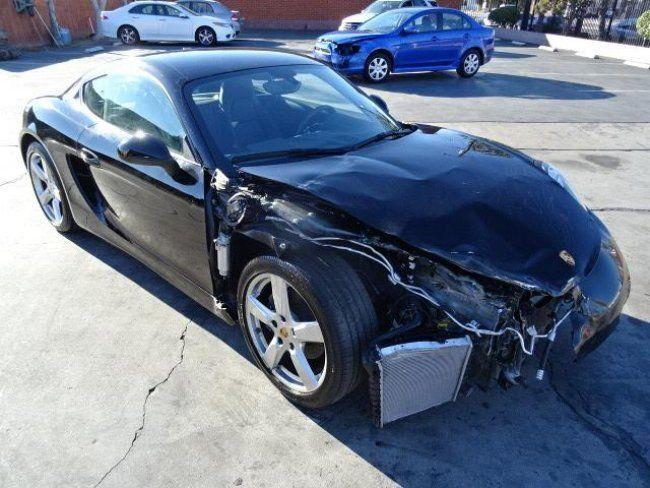 2015 Porsche Cayman Coupe Salvage Wrecked Repairable
