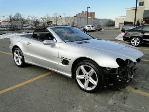 2006 Mercedes Benz SL500 Convertible Wrecked for sale
