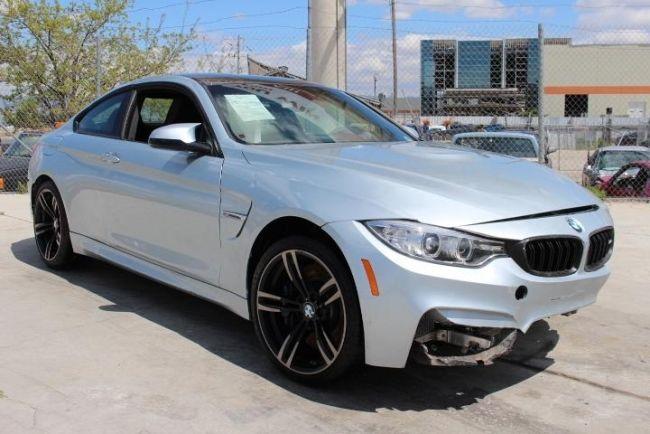 15 Bmw M4 Coupe Salvage Wrecked For Sale