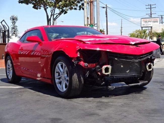 2015 Chevrolet Camaro LT Damaged Repairable for sale