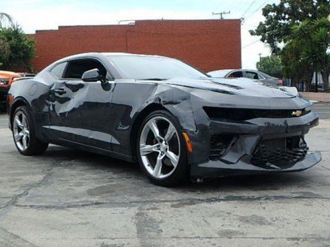 Low mileage 2016 Chevrolet Camaro SS Coupe repairable for sale
