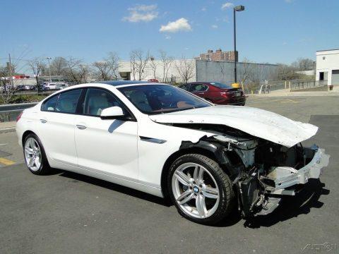 luxury 2013 BMW 6 Series i xDrive repairable for sale