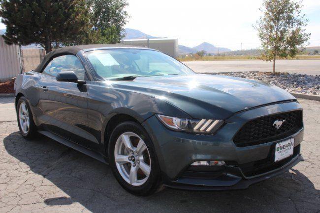 nice project 2016 Ford Mustang Convertible V6 repairable