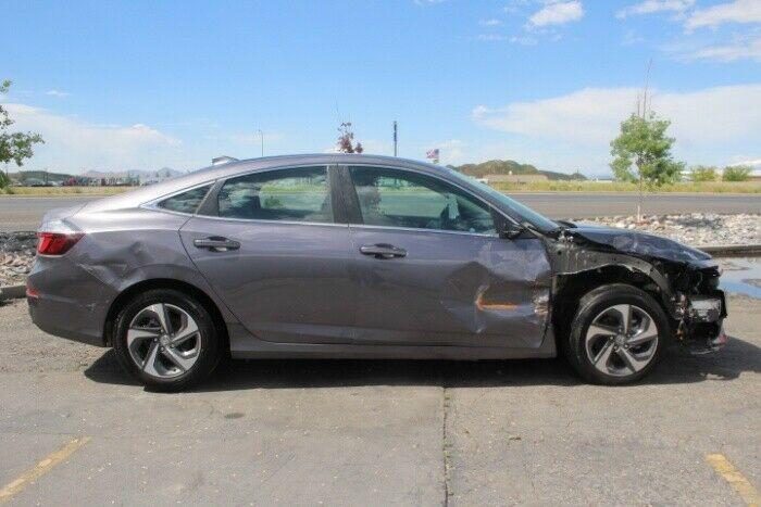 low miles 2019 Honda Insight EX repairable for sale