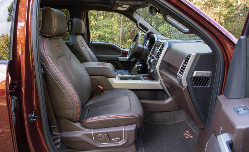 2017 Ford F 150 King Ranch Interior Seats Front (Gallery 21 of 50)
