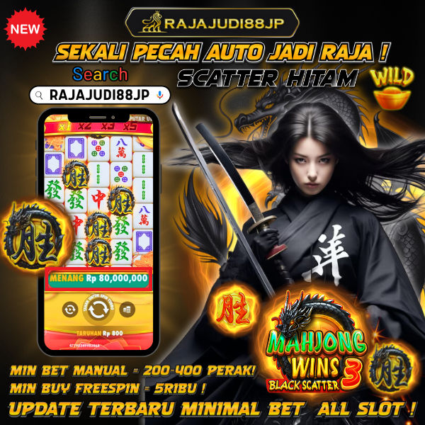 RAJAJUDI88JP: Akun Demo Slot Gratis Playstar & PG Soft Resmi Gacor image 1