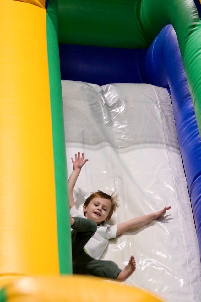 birthday party inflatable slides