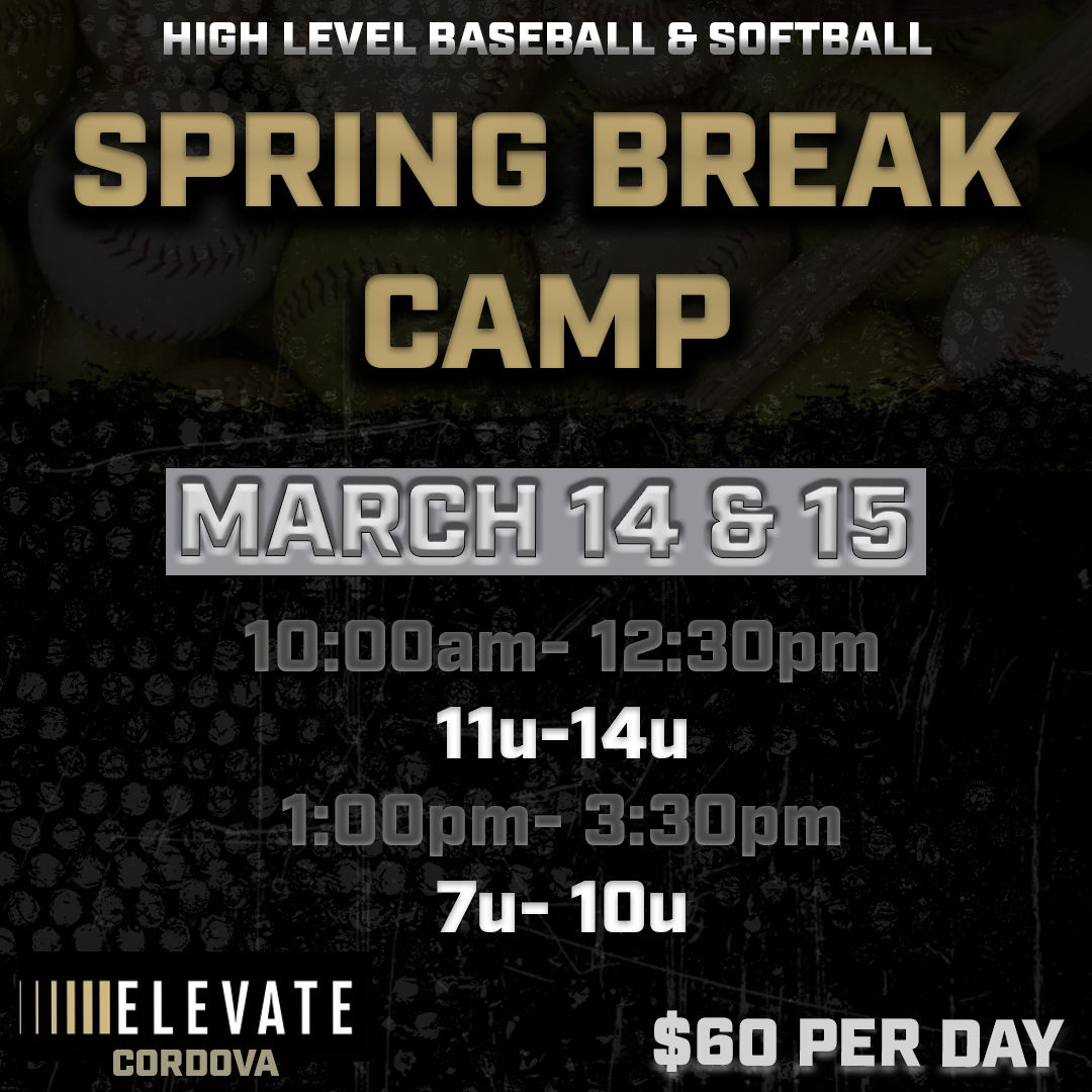 2021 Spring Break Baseball and Softball Clinics