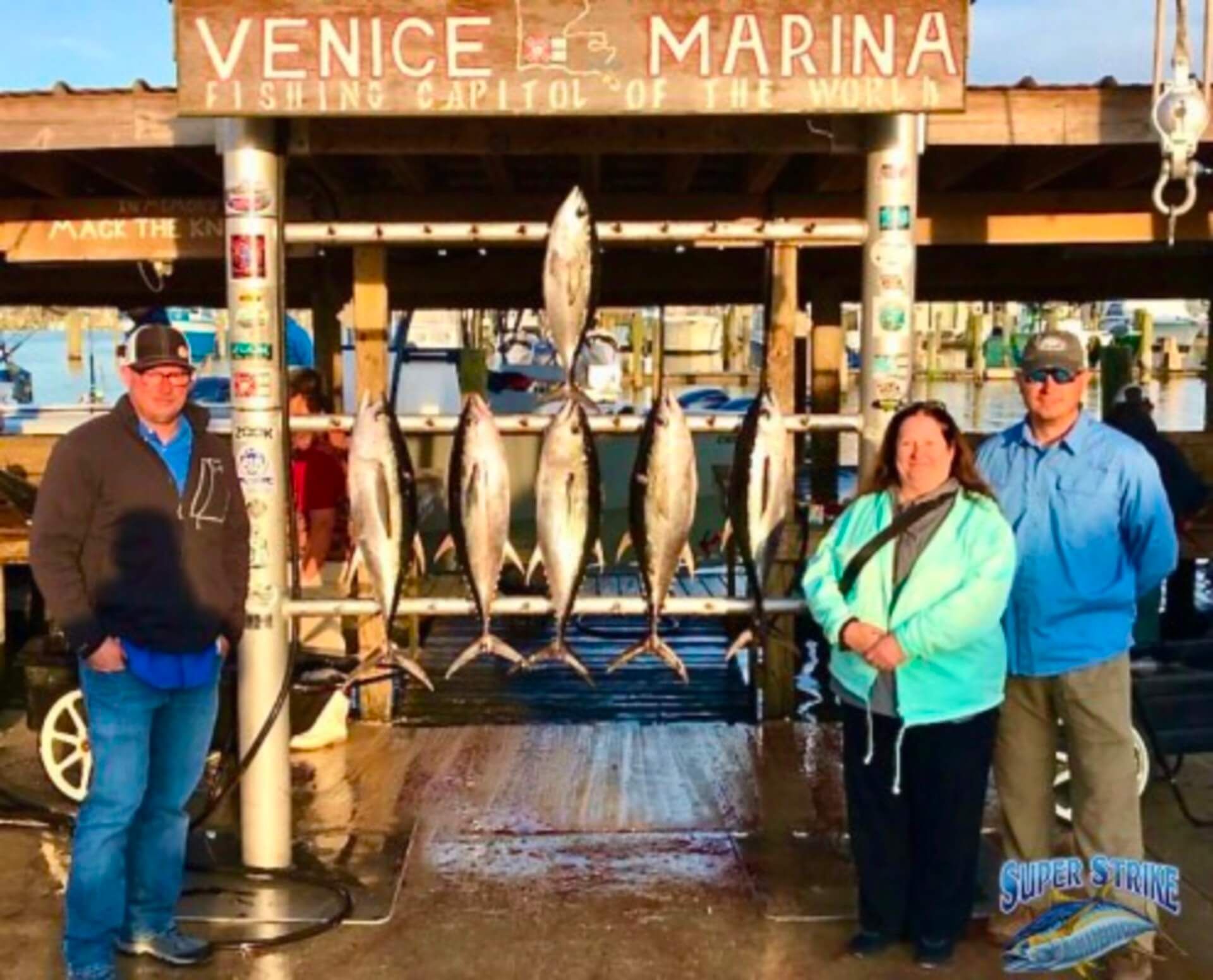 Halpain Crew with their fish