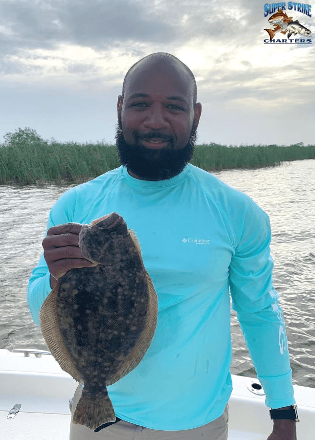 Super Strike Charters  Flounder Charter Fishing Trip