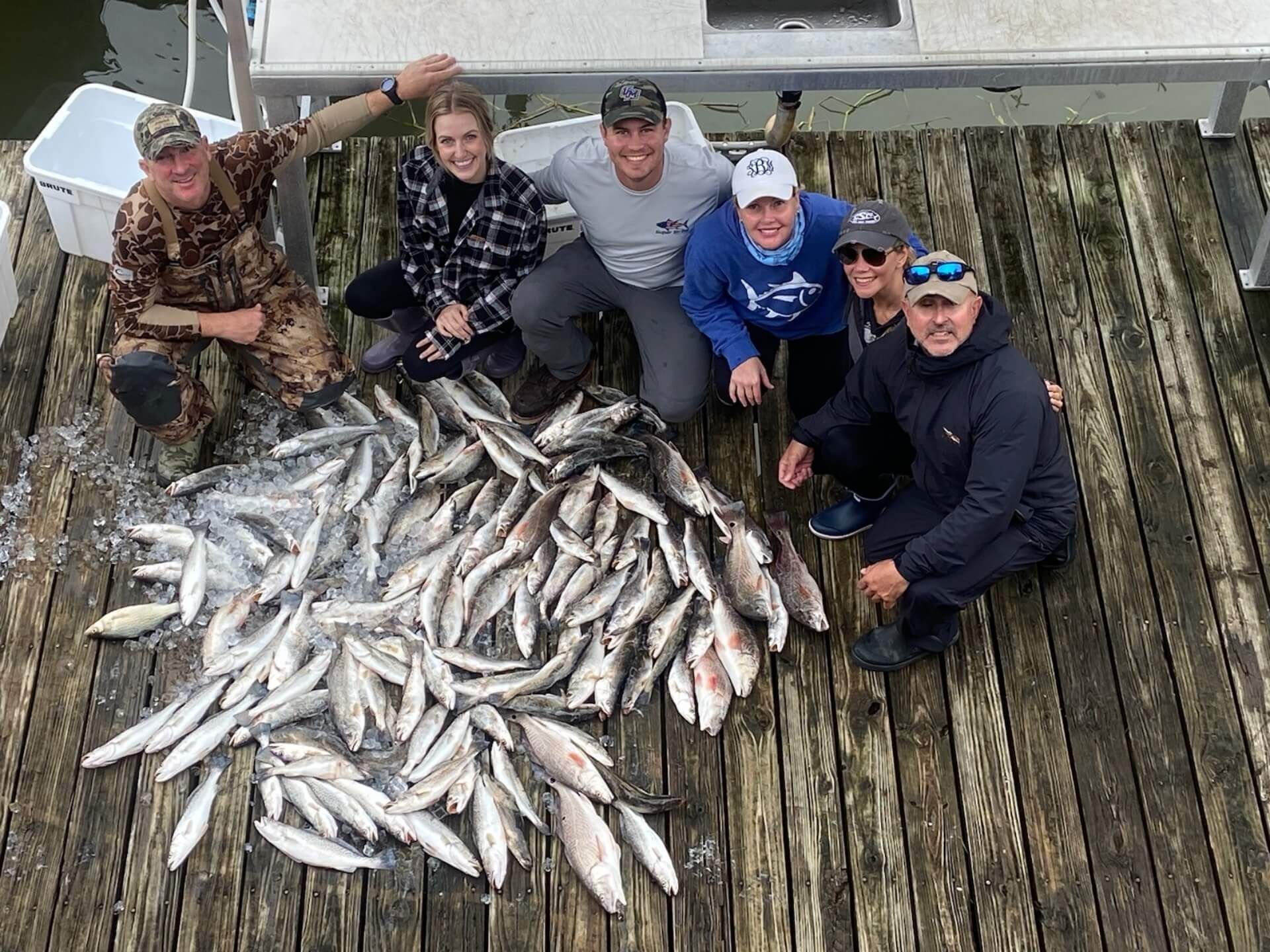 Venice louisiana fishing for speckled trout