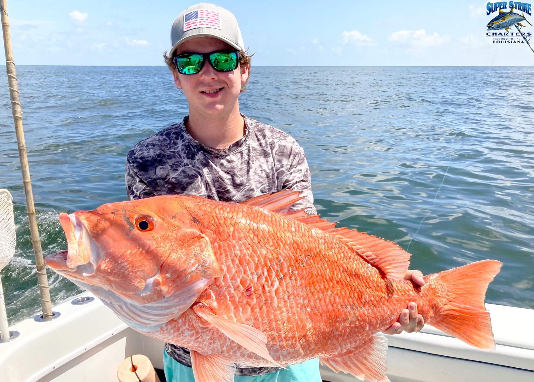 Deep sea fishing charters for red snapper