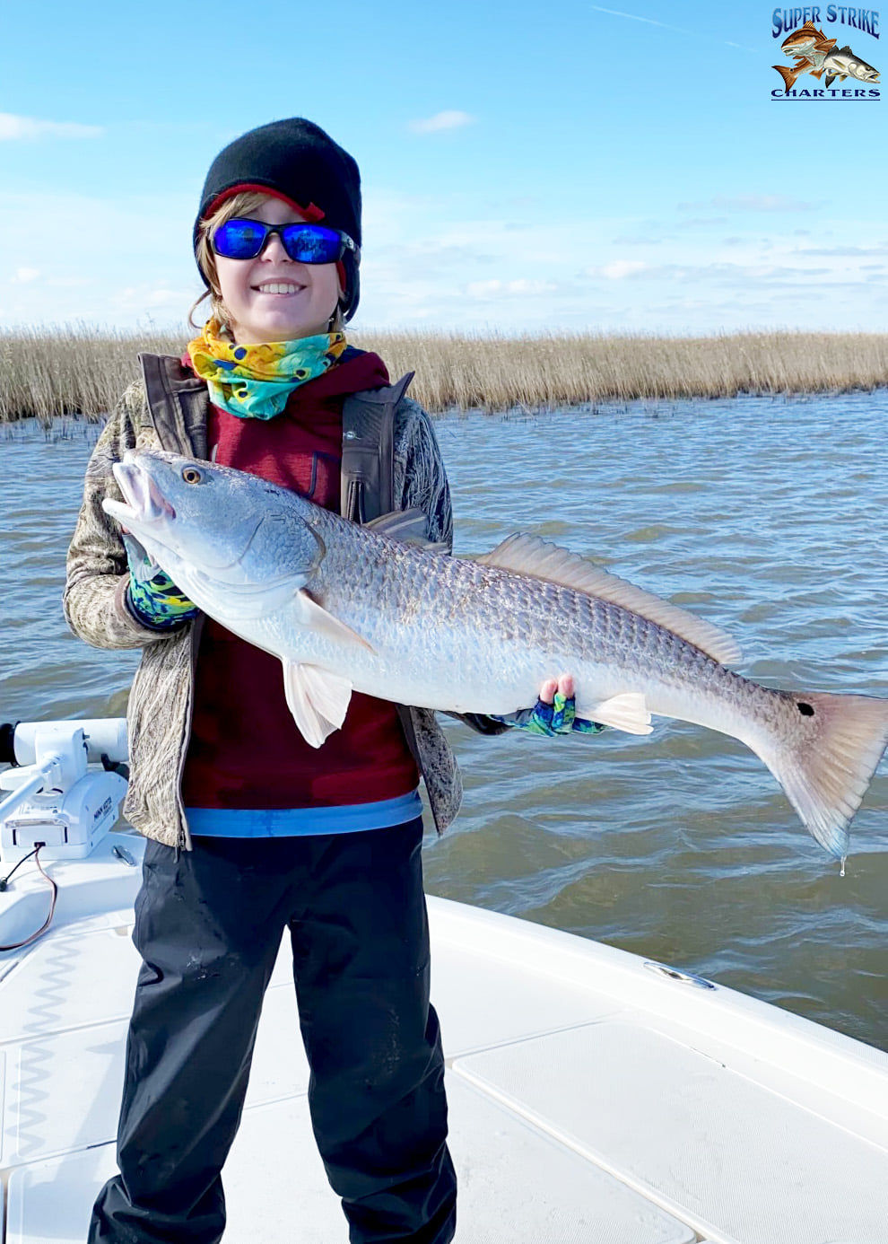 Redfish fishing charter