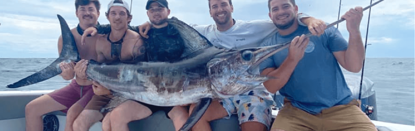 Swordfish fishing charters in Venice, Louisiana