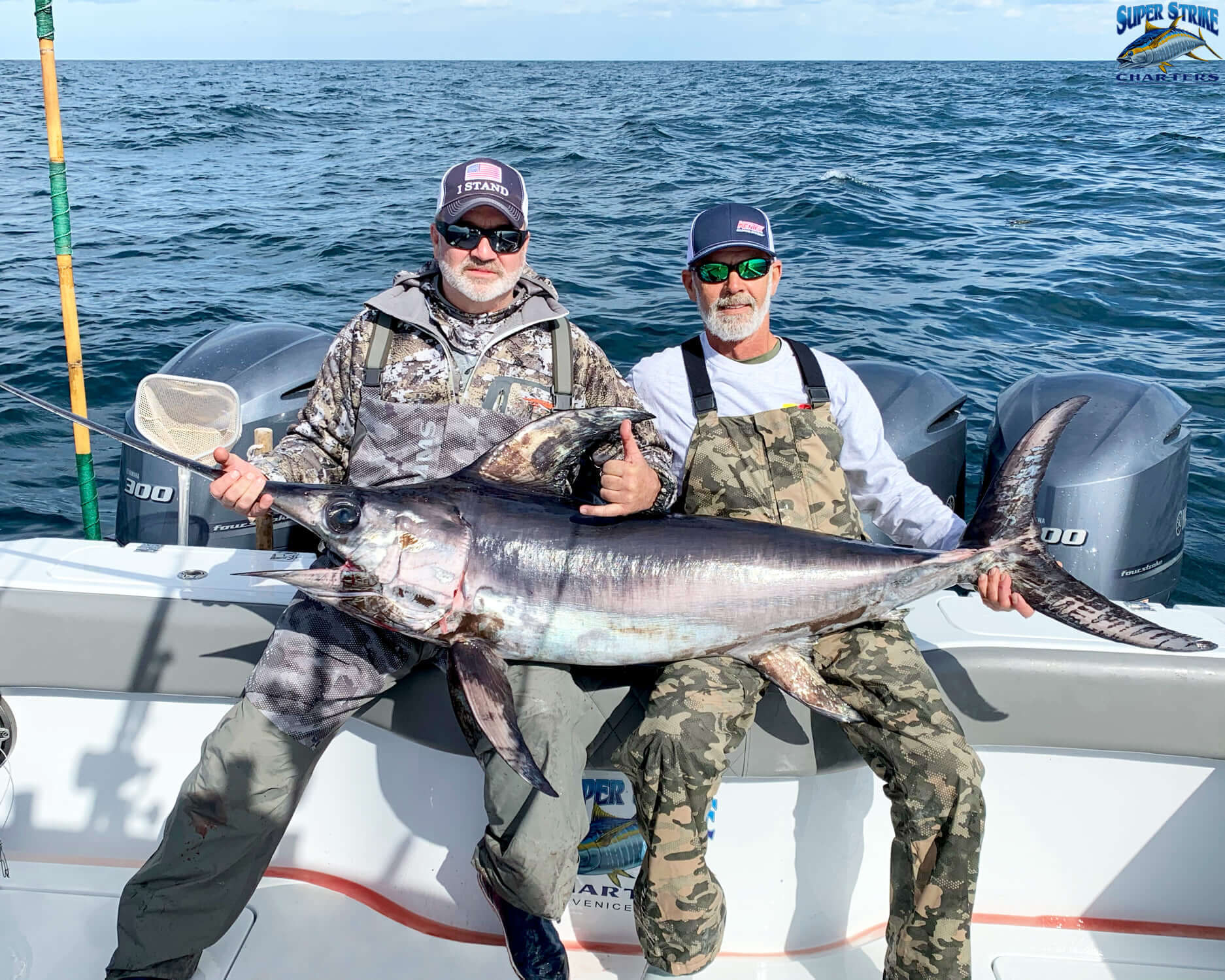 Catch swordfish on deepsea fishing charter