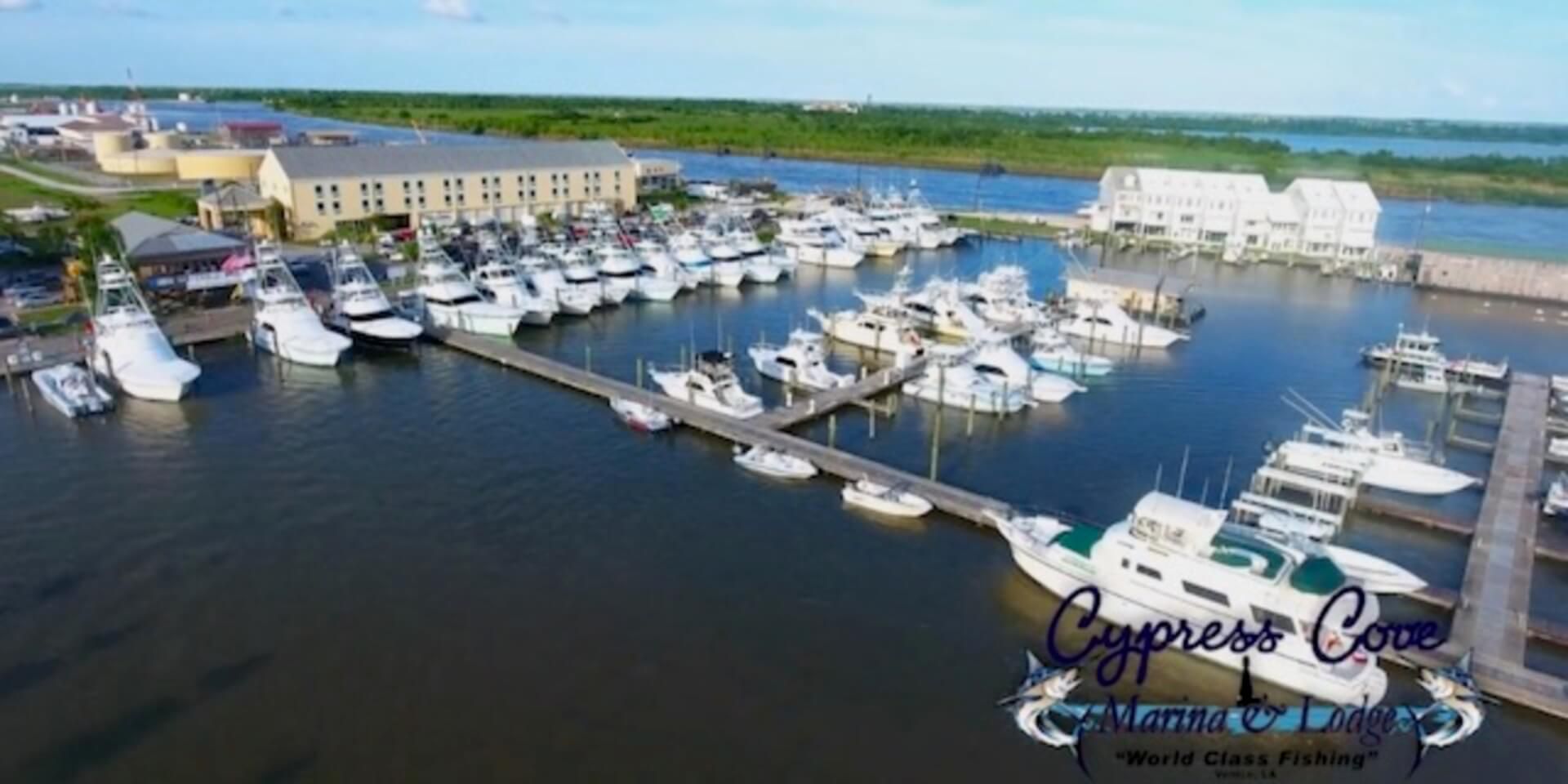 Stay at Cypress Cove Lodge on your charter fishing trip