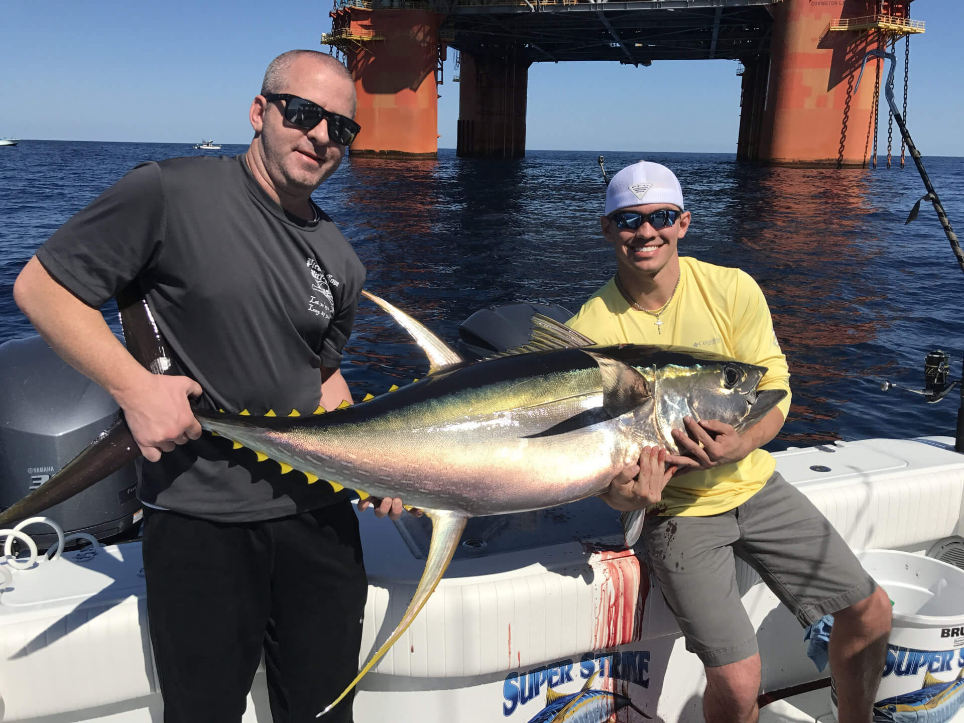 Louisiana Deep Sea Offshore Tuna Fishing Charters & Lodging in Venice LA - Red  Fish Rod n Reel Charter with a New Orleans VooDoo Charter