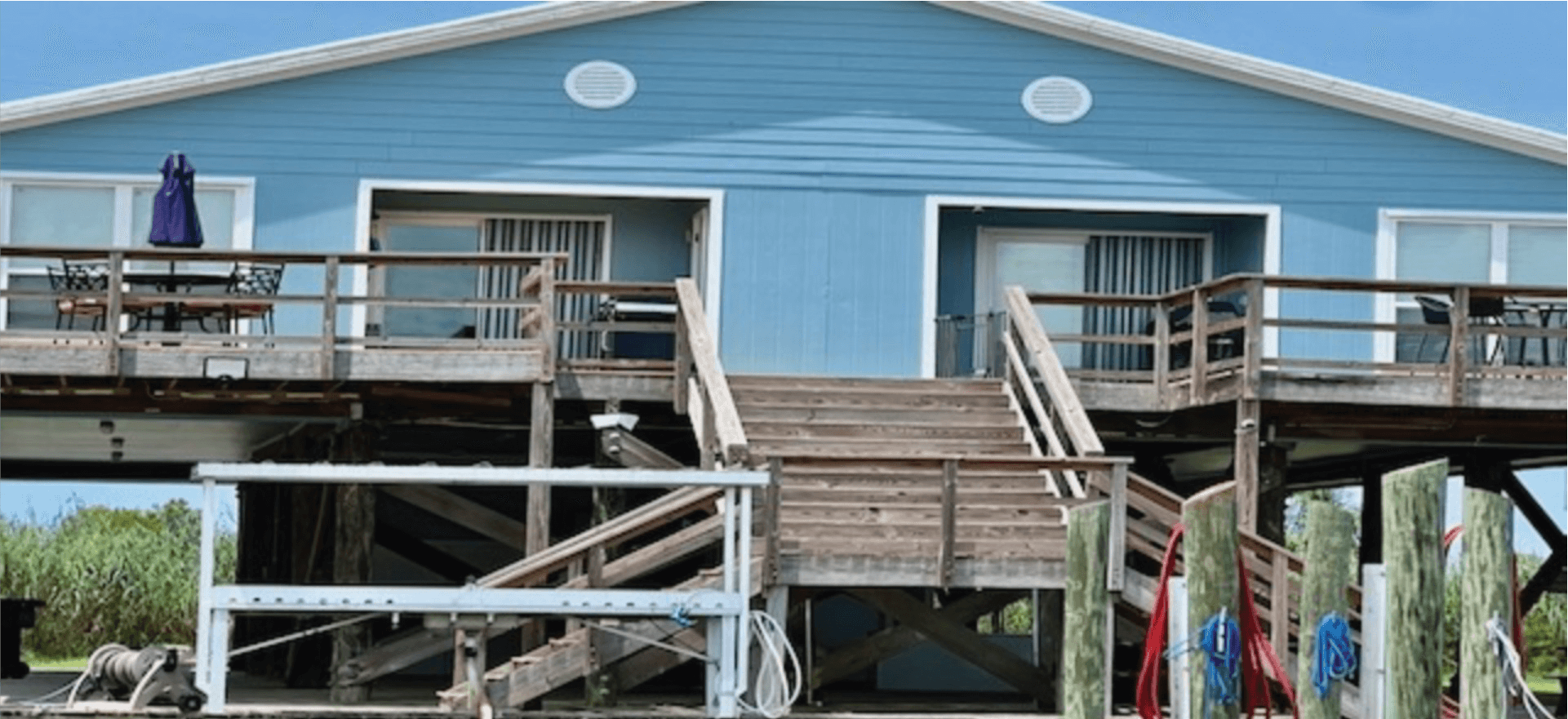 Houseboat 6, Cypress Cove Condo, for fishing charters in Venice, Louisiana