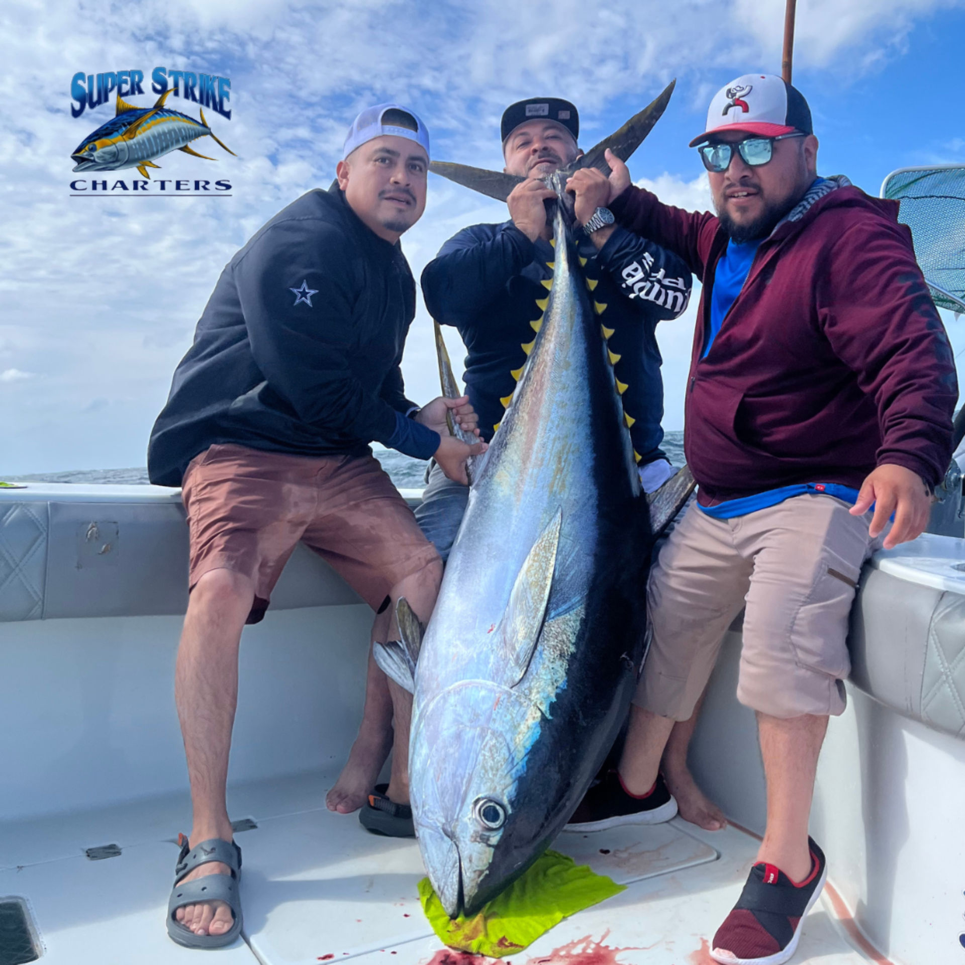 166 pound yellowfin tuna