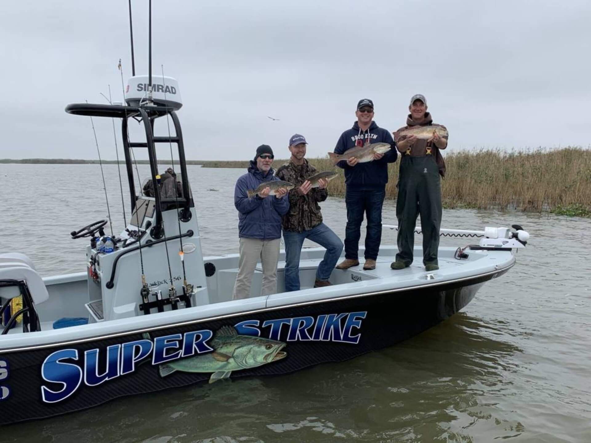 Backwater fishing charters and inshore fishing charters in Venice, LA