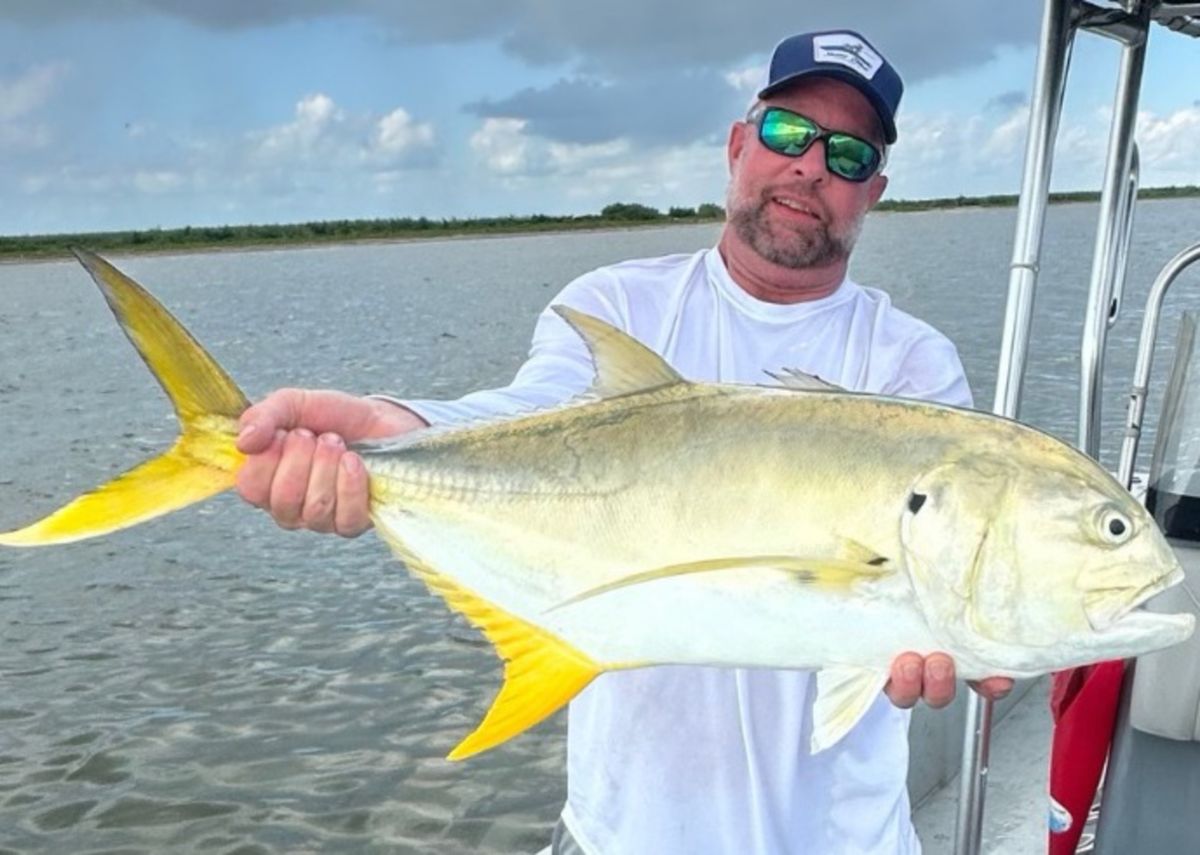 September Fishing in Venice, LA-Terral Waldrop with Jack Crevalle