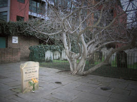 File:William Blake's grave with flower.jpg File:William Blake's grave with flower.jpg