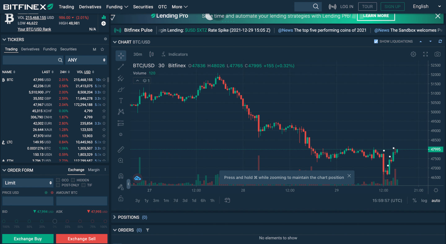 bitfinex-trading