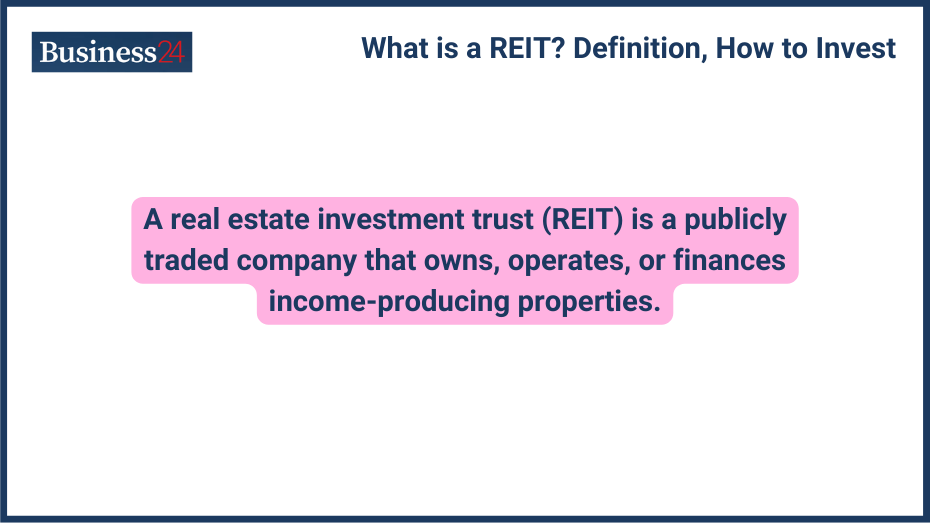 What is a REIT definition