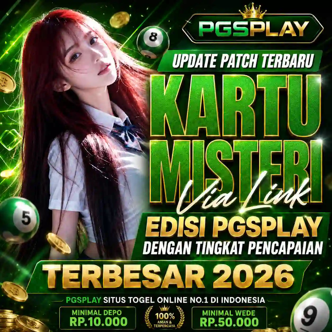 Kartu Misteri Update Patch Terbaru Edisi PGSPLAY dengan Tingkat Pencapaian Terbesar 2026 - WooCommerce eCommerce