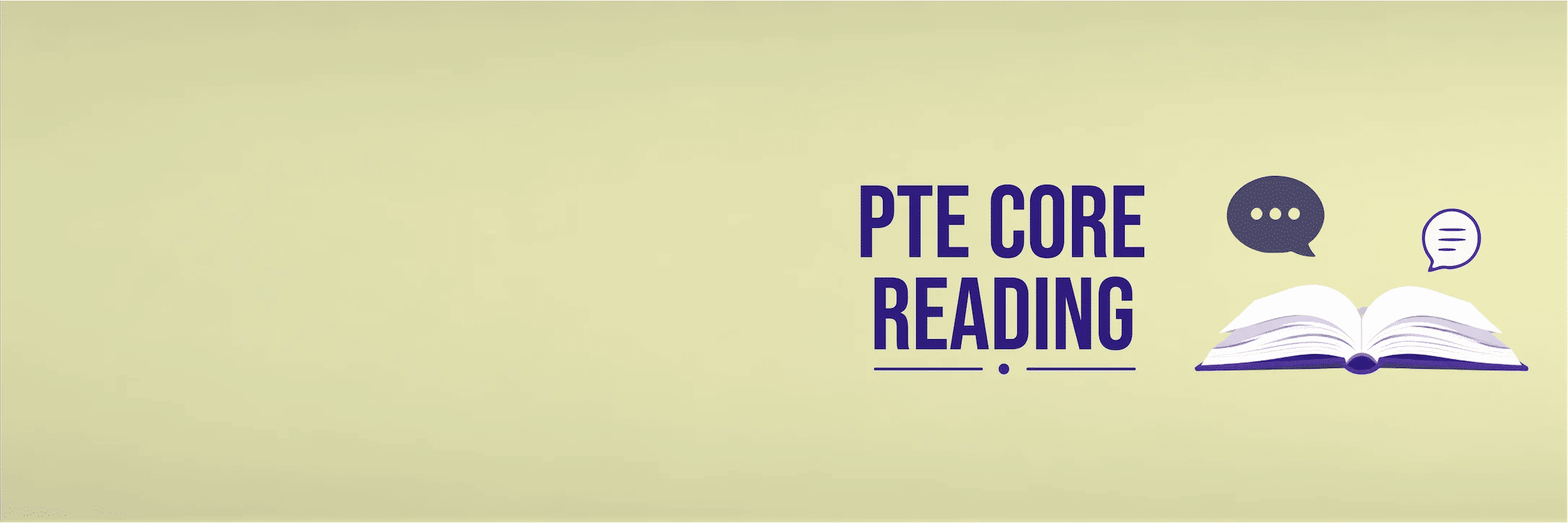PTE Core Reading section with passage and answer options