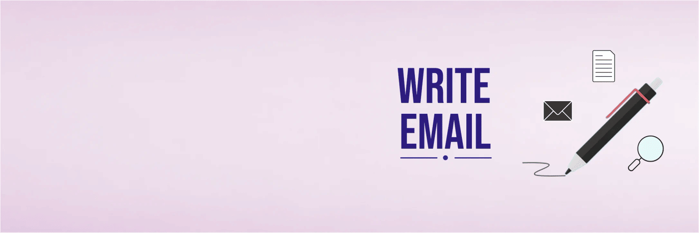 PTE Core Writing Write Email task with situation prompt and email response