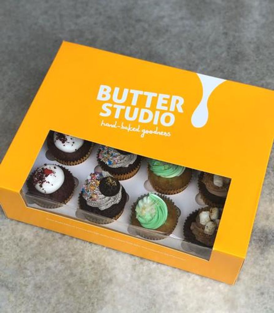 12pc Assorted Cupcakes (In 1 Box)