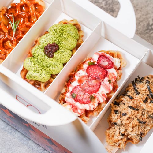 1 x 8件禮盒裝 (8件) | 1 x 8 Pieces Croffle Set (8pcs)