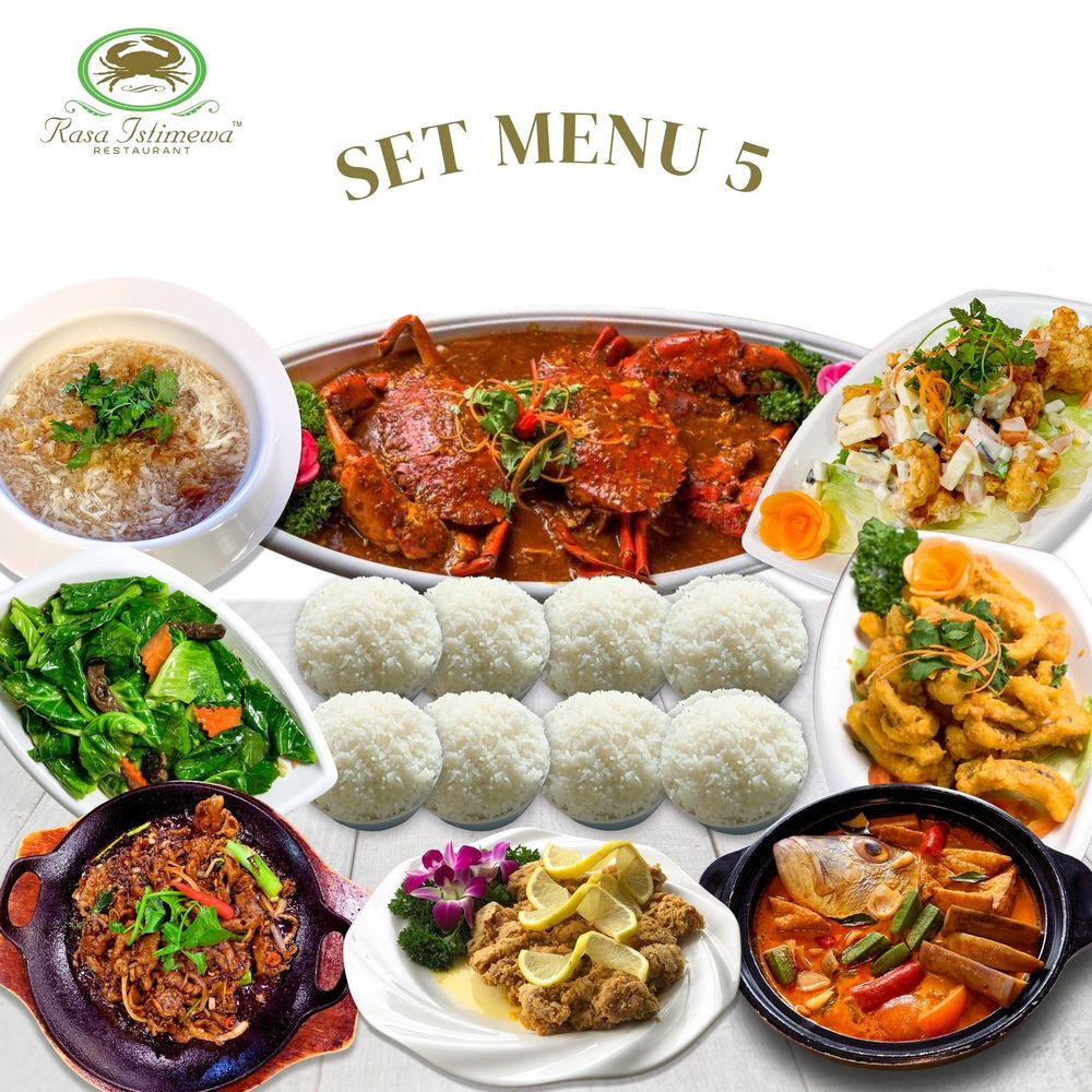 Set Menu 5 (10 pax)