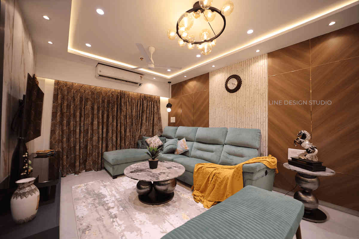 Shah’s 2BHK Flat Interior Transformation into a Luxurious Home ...