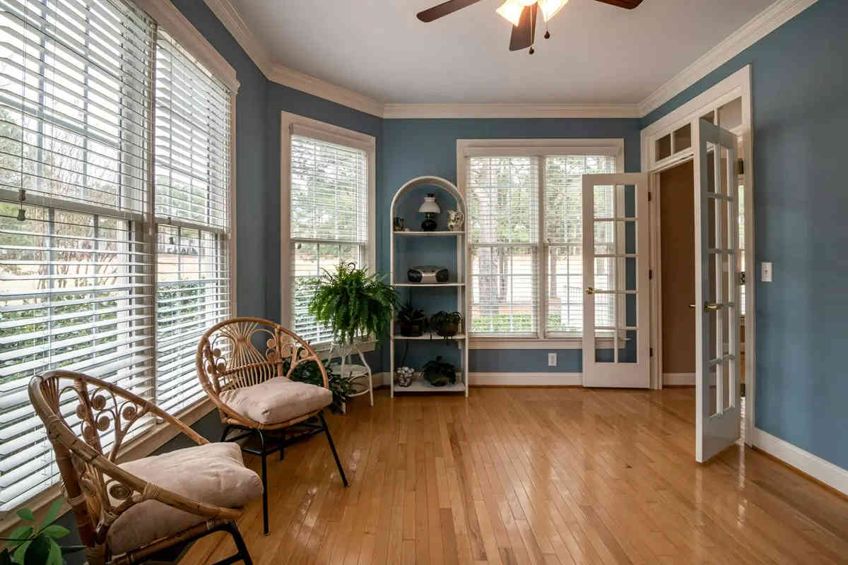 trendy door blinds