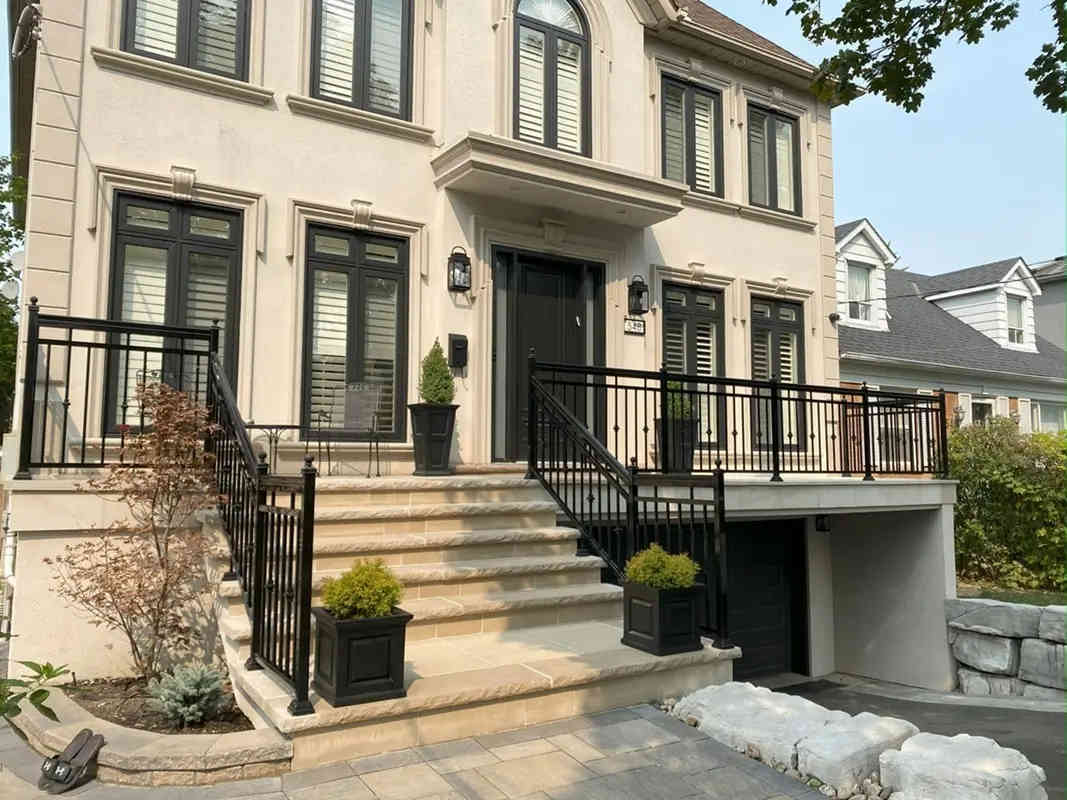 modern railing trends